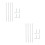 4Pcs Multipurpose White Iron Telescopic Clothes Drying Rod 8