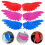 18Pcs Versatile Roller Skate Wings Charms PVC Shoe Accessories 10