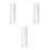 6Pcs Acrylic Crystal Singing Bowl Mallet Set Assorted Colors Home Use 7