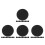 40Pcs Black Soft Silicone Diaphragm Covers for Doctor Stethoscopes 9
