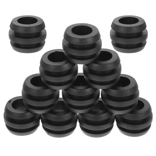 48Pcs Universal Rubber Washer Pads for Foosball Table Durable Black 2
