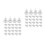 60Pcs Silver Metal Wall Tacks Push Pin Clips for Office Use 4