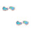 4Pcs Durable Resin Micro Landscape Pond Decors Assorted Colors 5