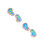 4Pcs Durable Resin Micro Landscape Pond Decors Assorted Colors 6