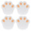 8Pcs White Silicone Table Edge Protectors Baby Safe Corner Guards 1