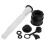 4Sets White Can Spout Kit PP Pe for Gas Cans Easy Install Nozzle 2