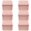 18Pcs Rose Gold Multifunctional Metal Tea and Cookie Storage Boxes 3