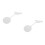2Pcs White Metal Rotatory Bird Target for Shooting Practice Tree Mount 8