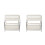 2Pcs White Desktop Sundries Organizer Plastic Shelf for Home Use 8