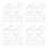 120Pcs Clear Plastic Shower Rings Flexible Curtain Hooks for Home Use 4