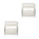 2Pcs White Desktop Sundries Organizer Plastic Shelf for Home Use 6