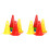 48Pcs Plastic Agility Cones Assorted Colors Soccer Training Cones 3