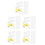 150Pcs Acrylic Slanted Table Sign Holders Transparent Label Display 6