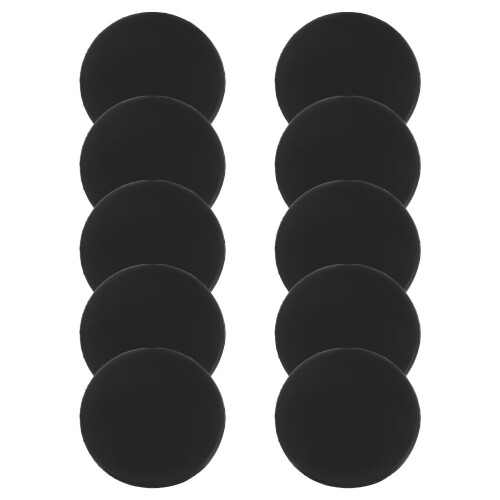 40Pcs Black Soft Silicone Diaphragm Covers for Doctor Stethoscopes 2