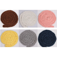 2Pcs Baby Photography Braid Rugs Blue Knitted Blanket Newborn Props