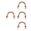 4Pcs Rattan Replacement Handles Khaki for Pottery Teapots Everyday Use 9