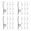 40Pcs Durable Metal Trigger Button Spring Assembly for Recorders 4