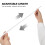 4Pcs Multipurpose White Iron Telescopic Clothes Drying Rod 9