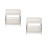 2Pcs White Desktop Sundries Organizer Plastic Shelf for Home Use 5