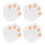 8Pcs White Silicone Table Edge Protectors Baby Safe Corner Guards 2