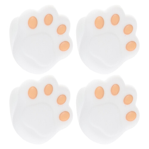 8Pcs White Silicone Table Edge Protectors Baby Safe Corner Guards 1
