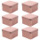 18Pcs Rose Gold Multifunctional Metal Tea and Cookie Storage Boxes 2