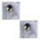 2Pcs Black Metal Cycle Handlebar Bells Ding Bell Easy Mount 11