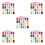 5Sets Assorted Color Modeling Clay Kit for Kids Creative 6
