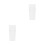 2Pcs White Laboratory Stirrer Ptfe Plug Professional Chemical Stirrer 6