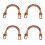 4Pcs Rattan Replacement Handles Khaki for Pottery Teapots Everyday Use 7