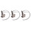 3St Koala Auto Spiegeldecoratie Grijs Creatieve Ornament Hanger 7