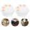 8Pcs White Silicone Table Edge Protectors Baby Safe Corner Guards 8