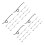40Pcs Durable Metal Trigger Button Spring Assembly for Recorders 7