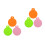 6Pcs Versatile Silicone Pet Food Can Covers Reusable Leakproof Lid Set 8