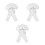 3Sets White Martial Arts Karate Uniform for Kids Comfortable Training 6
