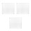 3Pcs Clear Acrylic Cd Organizer Rack Secure Groove Design for Office 4