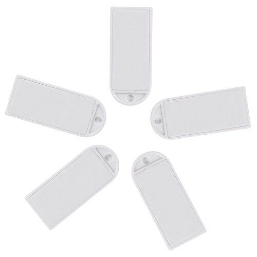 10Pcs Attendance NFC Cards White ABS NFC Chip Tags for Mobile Devices