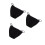 3Pcs Seamless Cotton Black String Briefs Low Rise Ballet Dance Panty 4