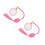 2Pcs Refillable Empty Glass Perfume Bottle Vintage Airbag Mist Sprayer 4