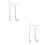 8Pcs Compact Mini Street Light Silver Miniature Lamp for Model Train 8