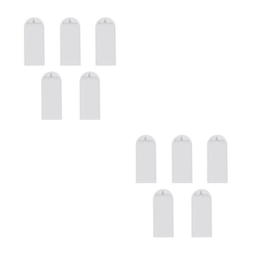 10Pcs Attendance NFC Cards White ABS NFC Chip Tags for Mobile Devices 2