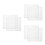 6Pcs White Skull Silicone Molds for Halloween Chocolate Candy 7