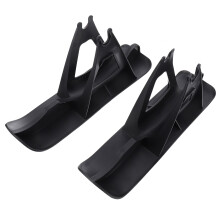 4St Kinder Balance Bike Ski Sled, Zwart, Geschikt Voor Sneeuwplezier
