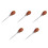 5Pcs Wooden Handle Sewing Awl for Bookbinding and DIY Projects 8
