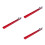 3Pcs Adjustable Circular Saw Positioning Clamp with Red Aluminum Base 10
