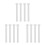 12Pcs White ABS Mini Classical Roman Pillars for Micro Landscape Decor 5