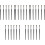 30Pcs Ergonomic Black Makeup Brushes Angled Eyeliner and Concealer Use 3