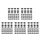 180Pcs ABS Plastic Bed Slat End Caps Black for Universal Bed Frame Fix 9