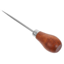 4Pcs Metal and Wood Sewing Awl with Ergonomic Handle for DIY Projects