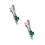 2Pcs Durable Alloy Tie Clips for Men St Patrick's Day Suit Accessories 10